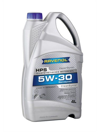 Масло моторное RAVENOL HPS 5W30 4л (полусинтетика)