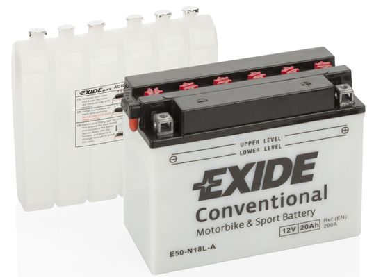 Аккумуляторная батарея EXIDE E50-N18L-A 20Ah 260 A