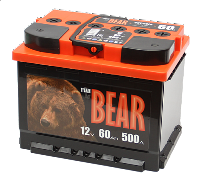 Аккумулятор TYUMEN 60 Ah 500 A BATBEAR (МЕДВЕДЬ)