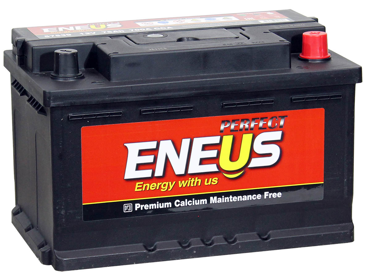 Аккумулятор ENEOS 75 PERFECT 75 Ah 700 A ОП низкий