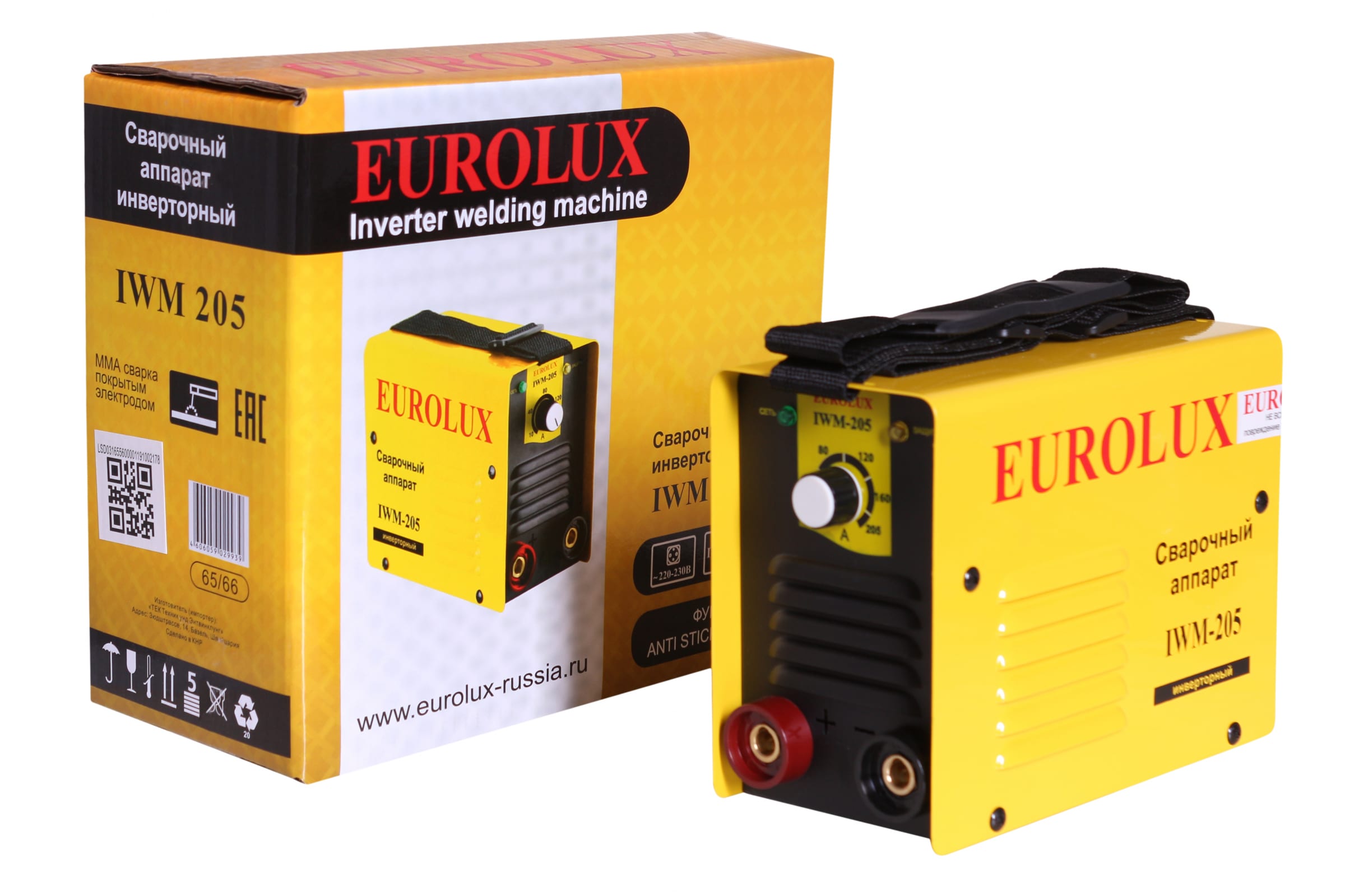 Сварочный аппарат IWM 205 Eurolux Huter Ресанта инверторного типа