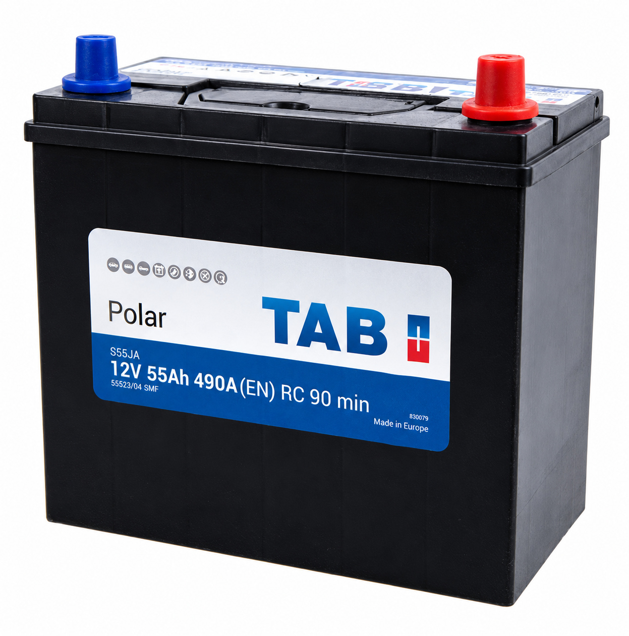 Аккумулятор TAB POLAR 55 Ah 490 A B24L ОП