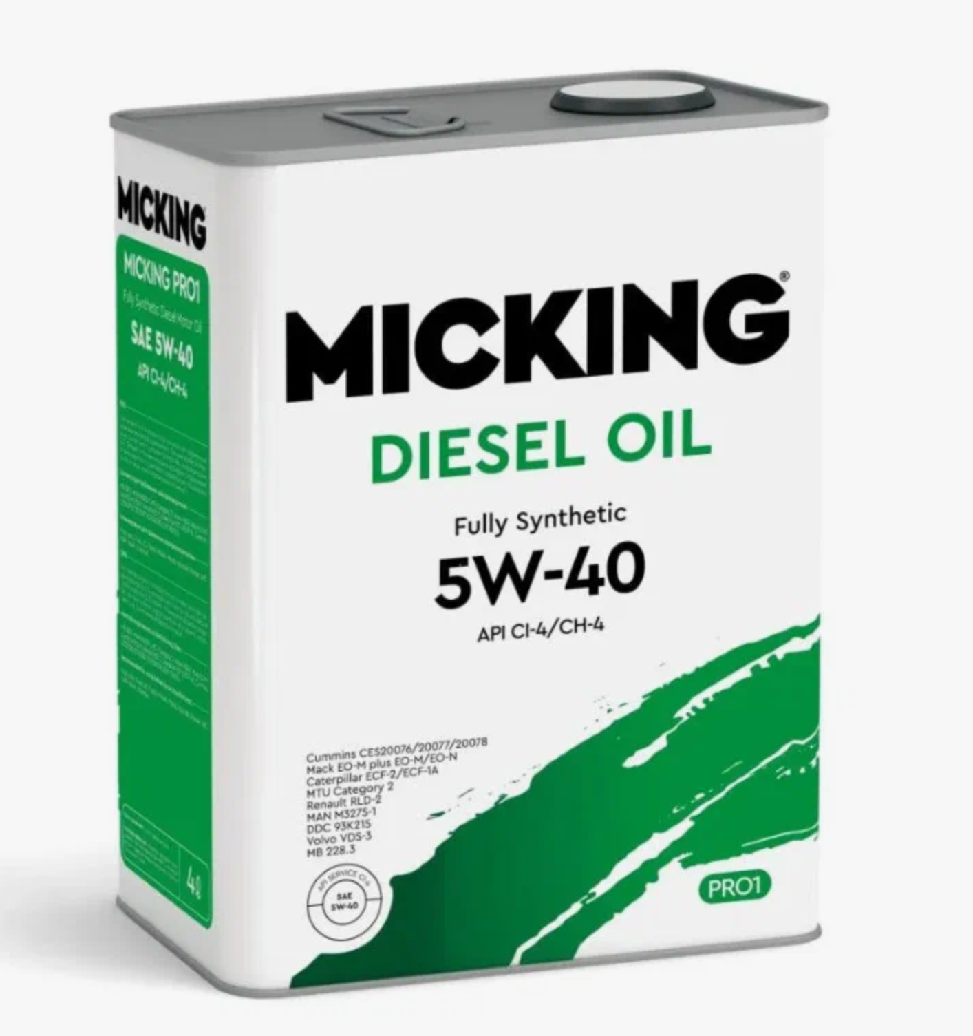 Micking Gasoline Oil PRO1 DIESEL 5W40 SP синт. 4 л