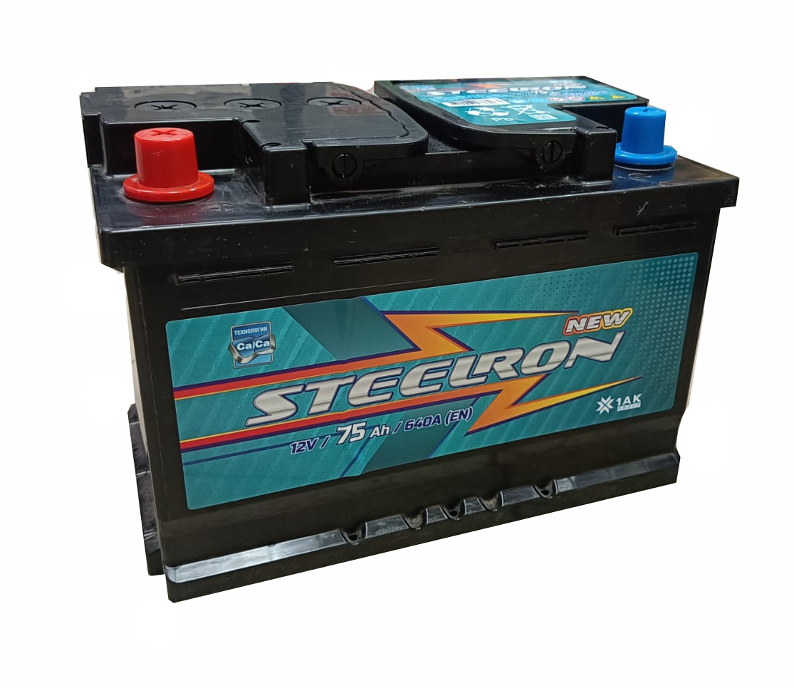 Аккумулятор STEELRON 75 Ah 640 A ПП
