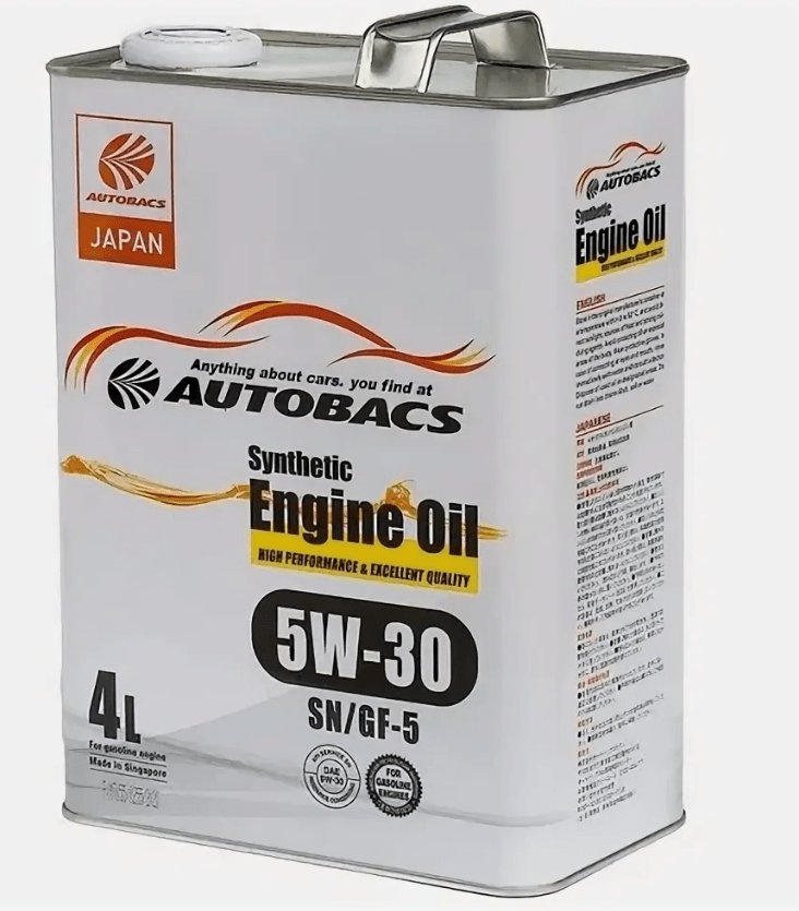 Масло моторное AUTOBACS ENGINE OIL 5W30 SN/CF/GF 4 л