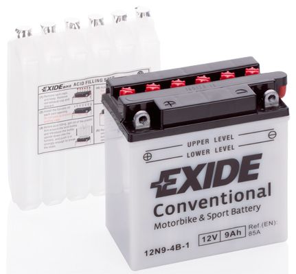 Аккумуляторная батарея EXIDE 12N9-4B-1 9Ah 85 A