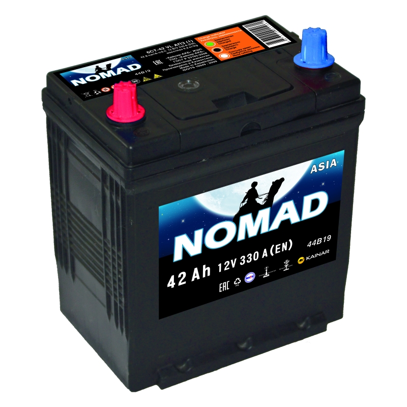 Аккумулятор NOMAD Asia 42 Ah 330 A пп
