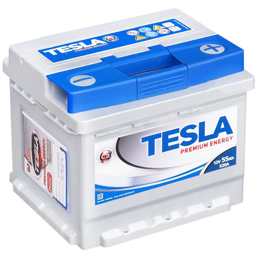 Аккумулятор TESLA 55 Ah 520 A ОП Универсальные