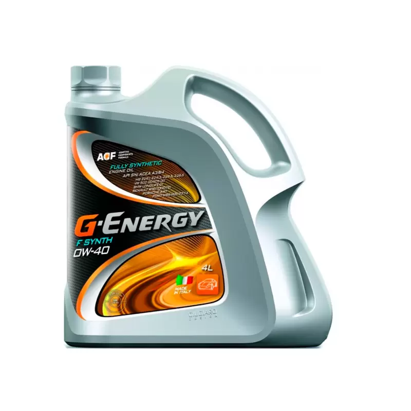Масло моторное G-Energy F Synth 0W40 4 л