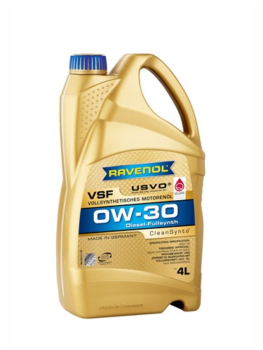 Масло моторное RAVENOL VSF 0W30 4л (синтетика+ПАО)