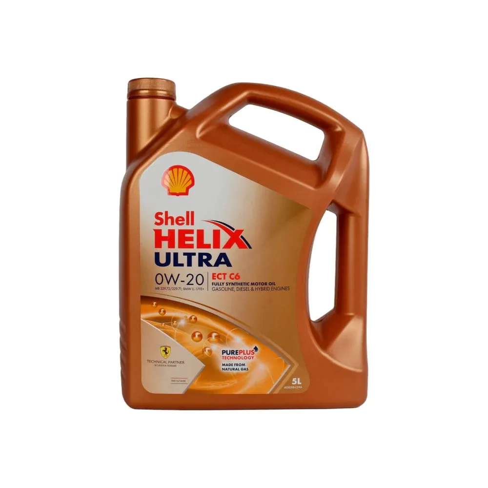 Масло моторное Shell 0W20 Helix Ultra ECT C6 5 л