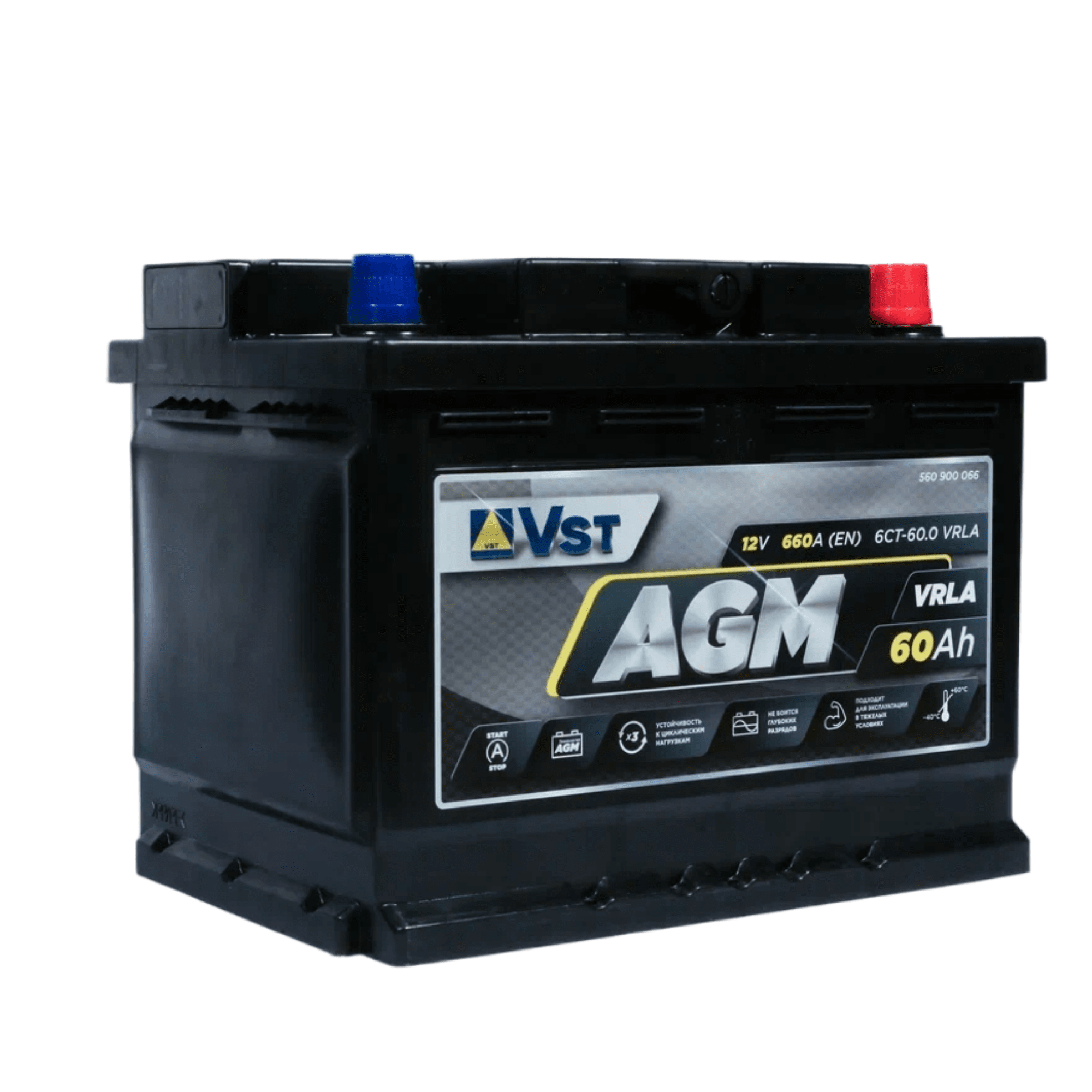 Аккумулятор VARTA (VST) 60 Ah 660 A ОП AGM