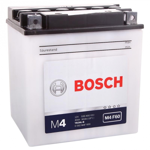 Аккумулятор BOSCH M4 F600 30 Ah 300 A