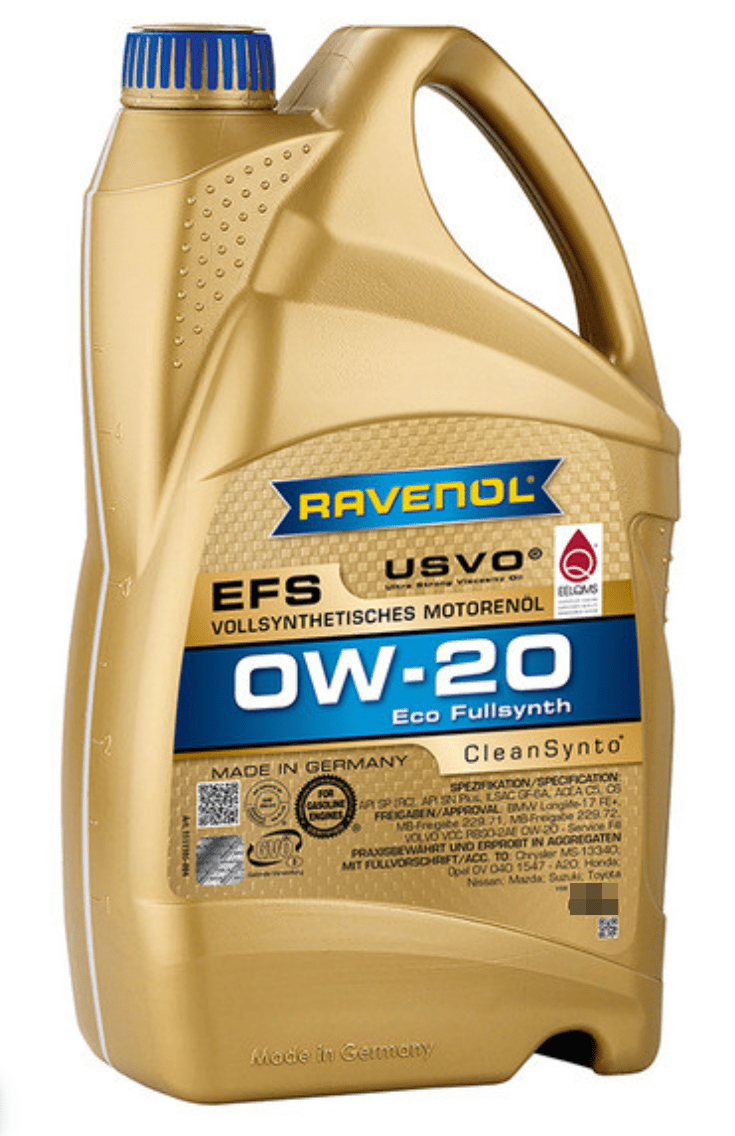 Масло моторное RAVENOL EFS 0W20 C5/C6 SN GF-6A 5 л