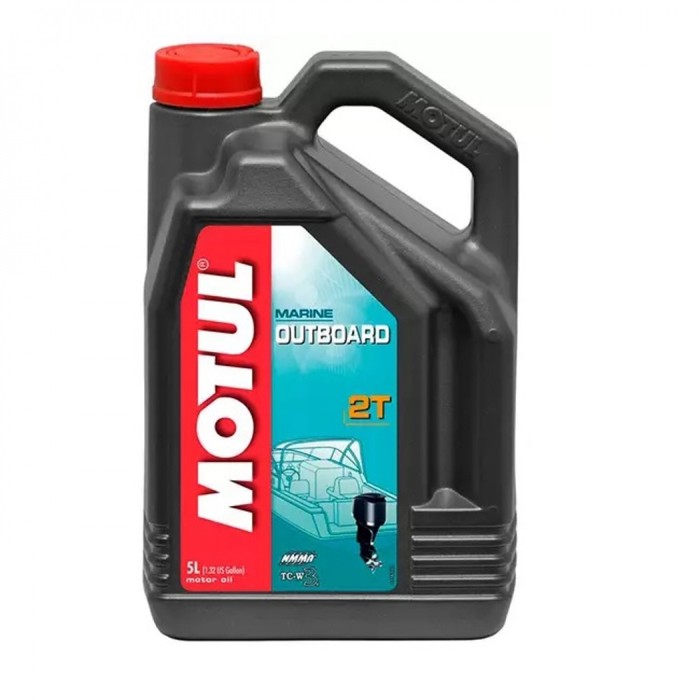 Motul Outboard 2T 5л TC-W3 для водной техники минеральное
