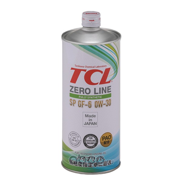 Масло моторное TCL Zero Line Fully Synth Fuel Economy SP GF-6 0W30 1 л