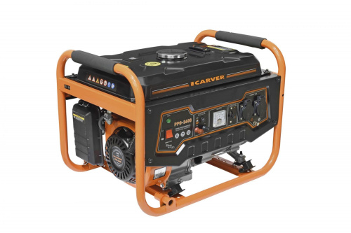 Генератор бенз. CARVER PPG- 3600А (LT-168F-1, 2,5/2,8кВт, 220В, бак 15л)