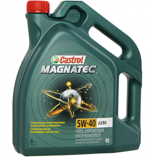 Моторное Масло Castrol Magnatec 5W40 A3/B4 5 л АКЦИЯ !