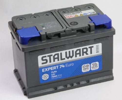Аккумулятор STALWART EXPERT 74 Ah 700 A ОП фото магазина Бери Масло