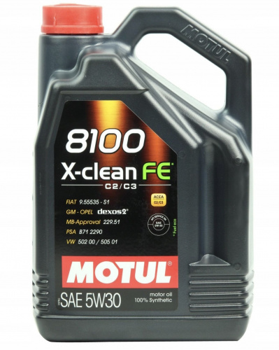 MOTUL 8100 X-Clean FE 5W30, 5 л