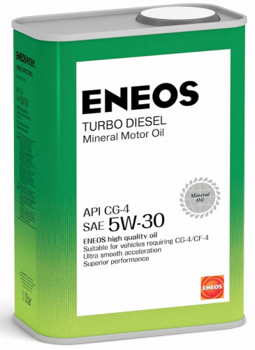 Масло Eneos TURBO Diesel CG-4 5W30 1 л