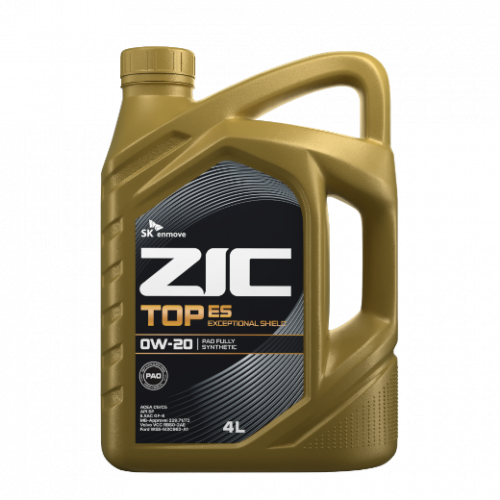Масло моторное ZIC TOP 0W20 ES SP C6/C5 GF-6A 4 л