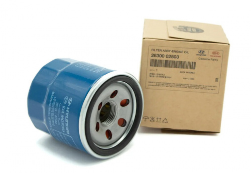 Фильтр масляный HYUNDAI/KIA 2630002503 ( Аналог W7023 ) ОРИГИНАЛЬНЫЙ