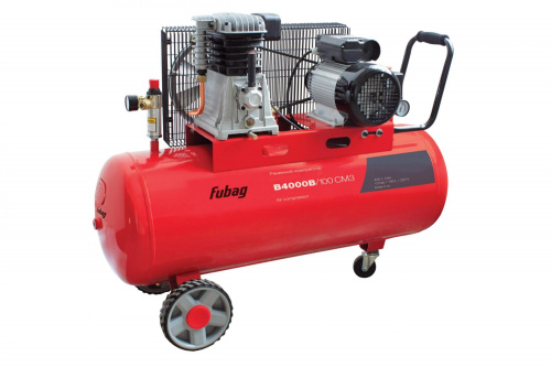 Компрессор FUBAG B4000B/100 СМ3 (400л/мин, 100л, 10бар, 2.2кВт)