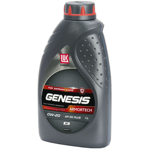 Масло Лукойл Genesis Armortech GC 0W20 API SN PLUS C5 синтетическое 508.00 / 509.00 1 л