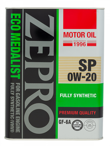 Масло моторное IDEMITSU ZEPRO ECO MEDALIST SP/GF-6 0W20 4 л КОРЕЯ