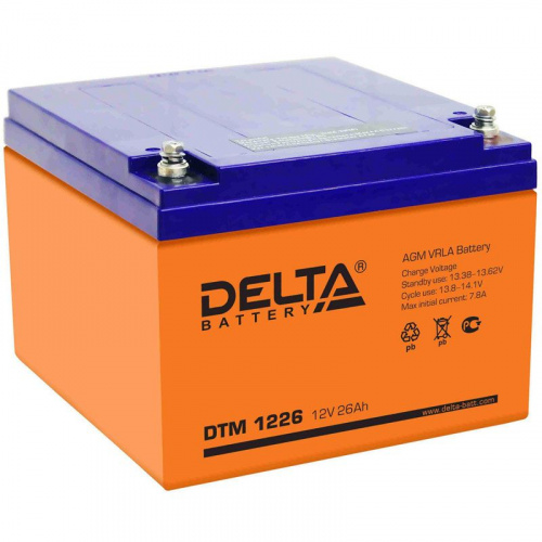 Аккумулятор DELTA DTM1226 фото магазина Бери Масло