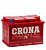 Аккумулятор CRONA 75 Аh 600 A О.П
