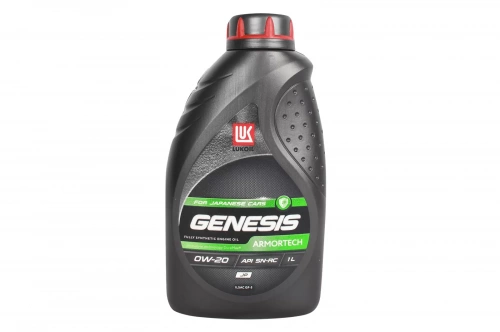 Масло Лукойл Genesis Armortech 0W20 JP SN GF5 Toyota, Honda, Mazda, Nissan, Suzuki, Subaru 1 л