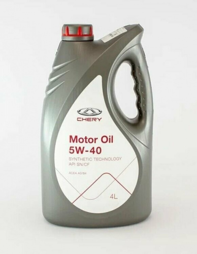 Масло моторное Chery 5W40 API SP A3/B4 4 л CHERY5W404