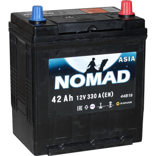 Аккумулятор NOMAD Asia 42 Ah 330 A оп фото магазина Бери Масло