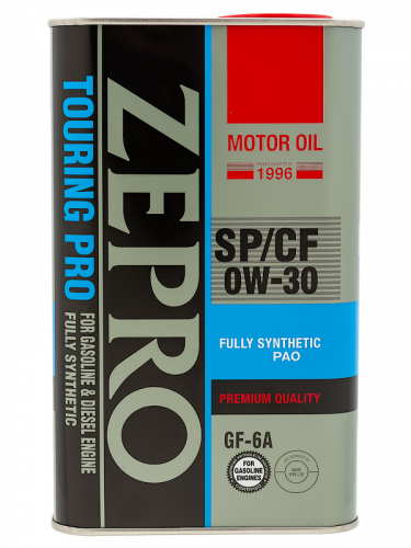Масло моторное IDEMITSU ZEPRO TOURING PRO SP/GF-6 0W30 1 л КОРЕЯ