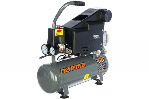 Компрессор Парма K-750/9КМ (масл. коакс., 750Вт, 9л, 126л/мин, вых. 1шт/рапид)