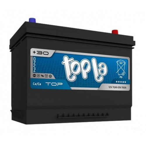 Аккумулятор TOPLA 70 Ah A 700 A E23 фото магазина Бери Масло