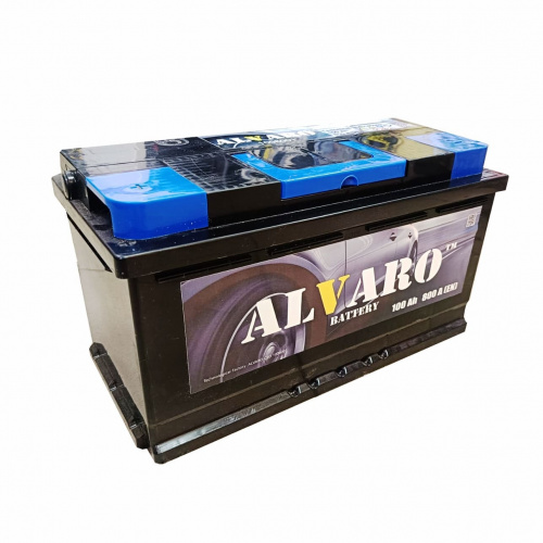 Аккумулятор ALVARO 100 Ah 800 A ПП HL3 фото магазина Бери Масло