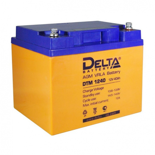 Аккумулятор DELTA DTM1240 фото магазина Бери Масло