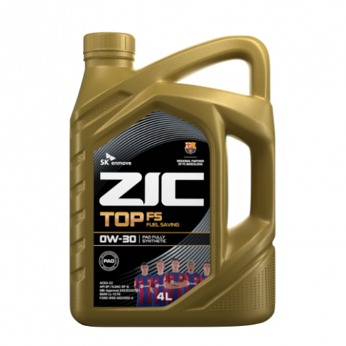 Масло моторное ZIC TOP FS 0W30 API SP ACEA C2 GF-6A 4 л
