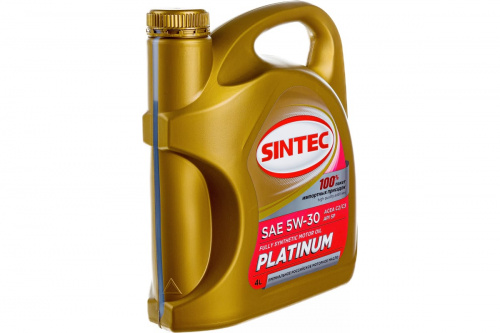 Масло SINTEC 5W30 PLATINUM SP C2/C3 SP синтетическое 4 литра
