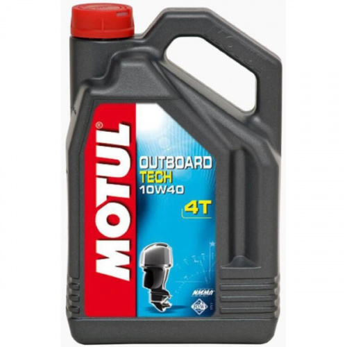 Motul Outboard Tech 4Т 10W40 5л TC-W3 для водной техники