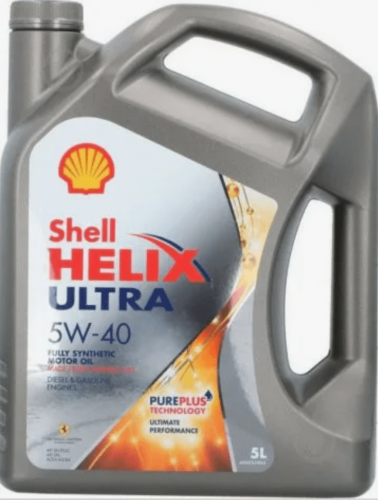 Масло Shell 5W40 Helix Ultra 5 л