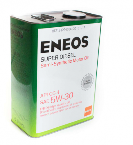 Масло Eneos Super Diesel CG-4 5W30 4 л