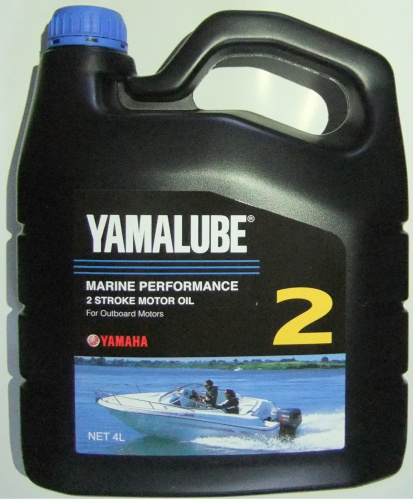 Масло Yamalube Yamaha 2 для лодочных моторов 4 л