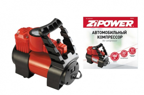Компрессор Zipower 35 л/мин 11 атм 12В PM6506