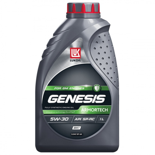 Масло моторное Лукойл GENESIS ARMORTECH DX1 5W30 General Motors SN/CF, GF6, GM dexos 1 л