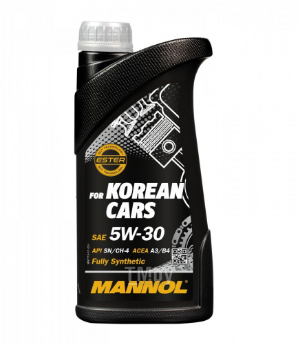 Масло моторное Mannol 5W30 син. O.E.M. for Korean cars 7713 API SN 1 л