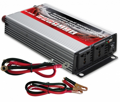Инвертор автомобильный 12/220V AVS IN-2000W A78003S